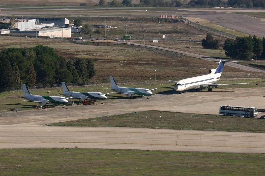 Vueling vliegtuig in vlucht